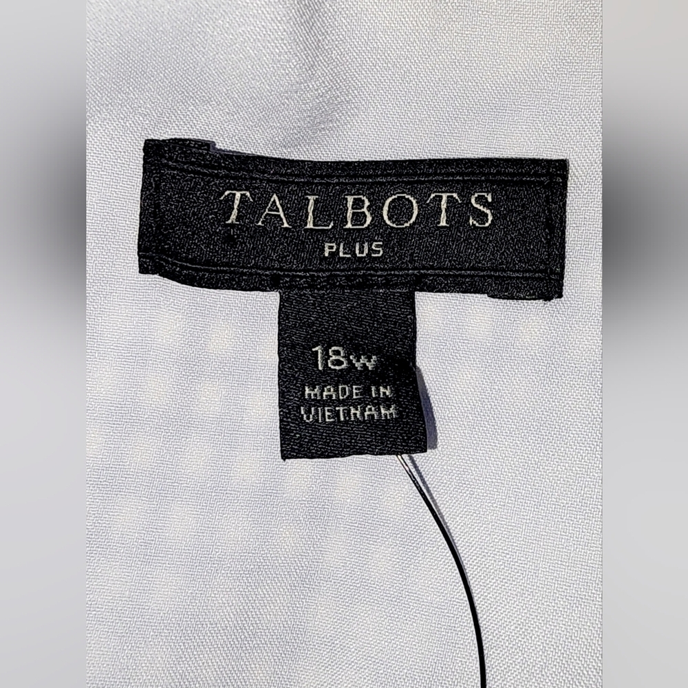 TALBOTS NWT GINGHAM SHEATH DRESS - Picture 9 of 9